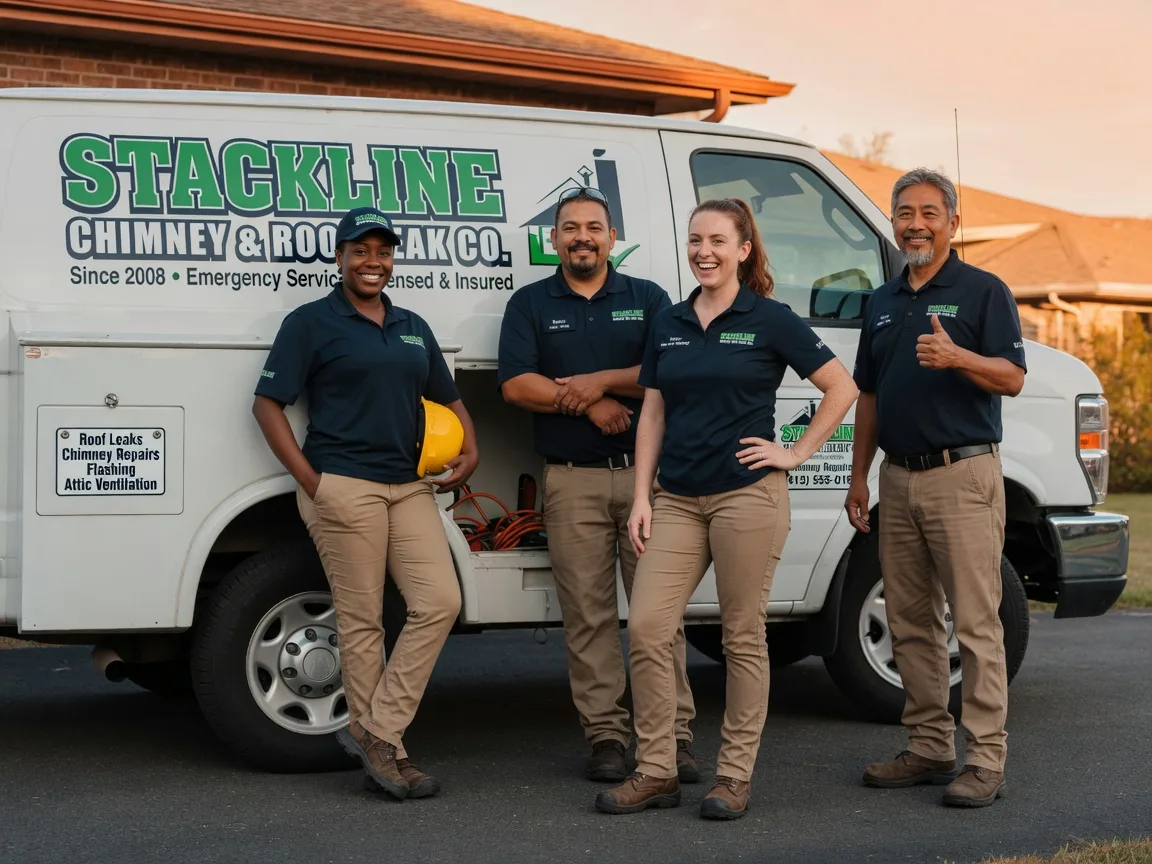 Chimney flashing repair company in Widen, WV